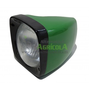 Faro Delantero Izquierdo John Deere serie 30-35-40 con cerquillo metálico