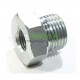 Tapón reductor alta presión hidráulica hembra 1/4" macho 1/2"