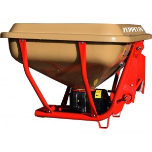 Abonadora Pendular 1500Kg Tolva en Fibra de Vidrio con Apertura Manual