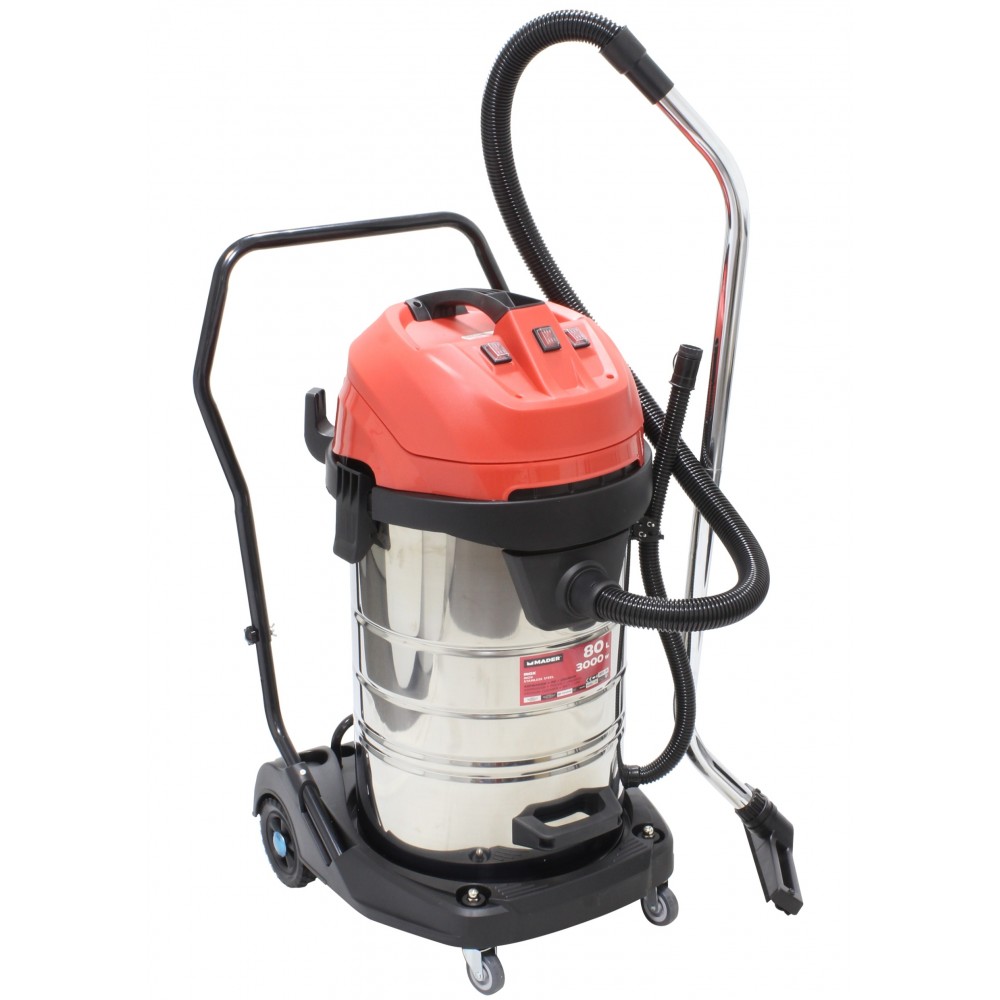 Aspiradora polvo/líquido 80L 3000W Mader